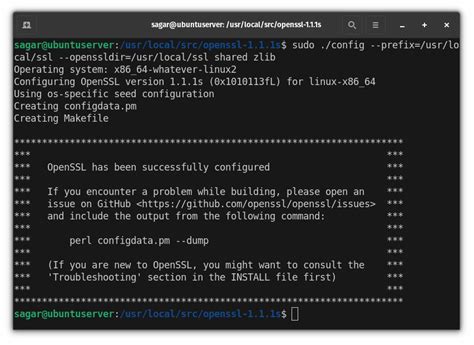 <b>Install</b> and Compile <b>OpenSSL</b>. . Install openssl in dockerfile
